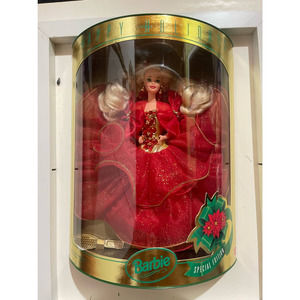 Vintage Mattel Happy Holidays 1993 Barbie Doll Special Edition #10824 NIB